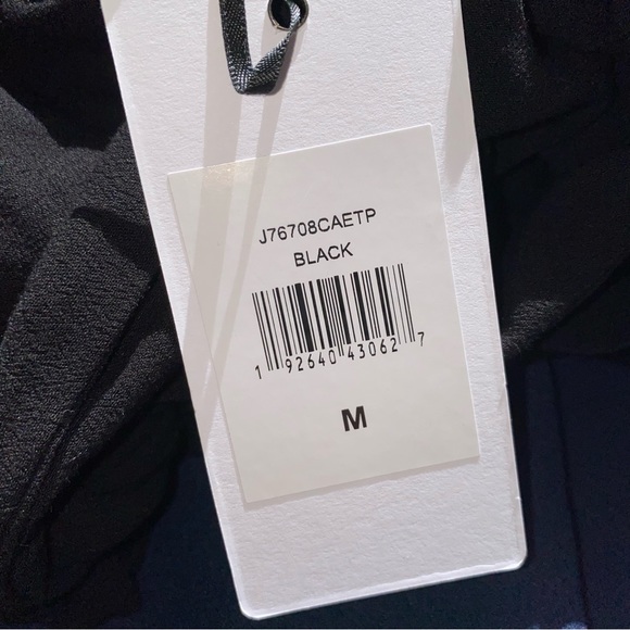 LUQ Brand Black Jersey Halter Bodysuit SZ M NWT - Picture 6 of 7